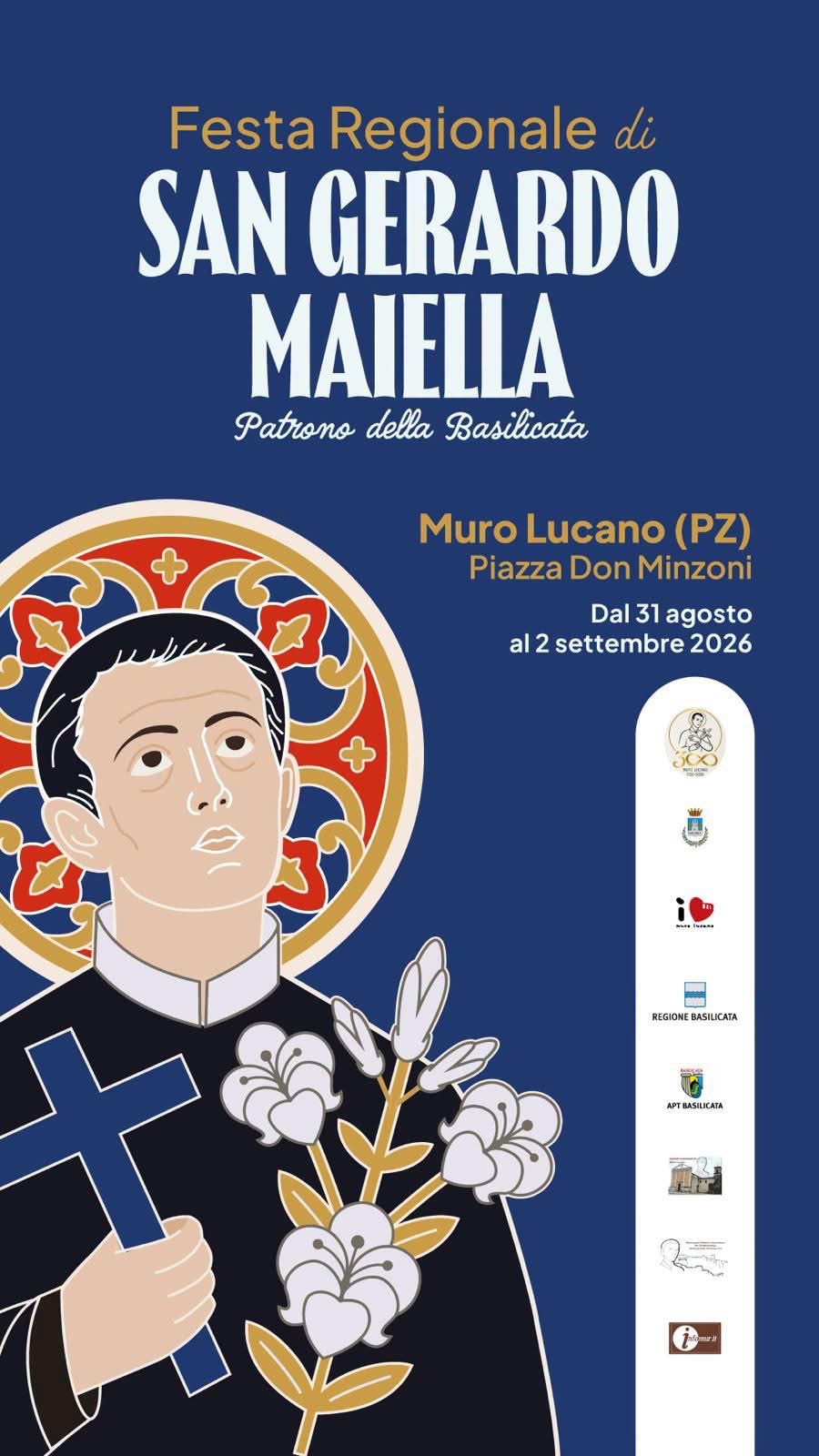 Illustrazione: Muro Lucano si ferma per il suo Santo: al via i festeggiamenti per il III Centenario di San Gerardo Maiella