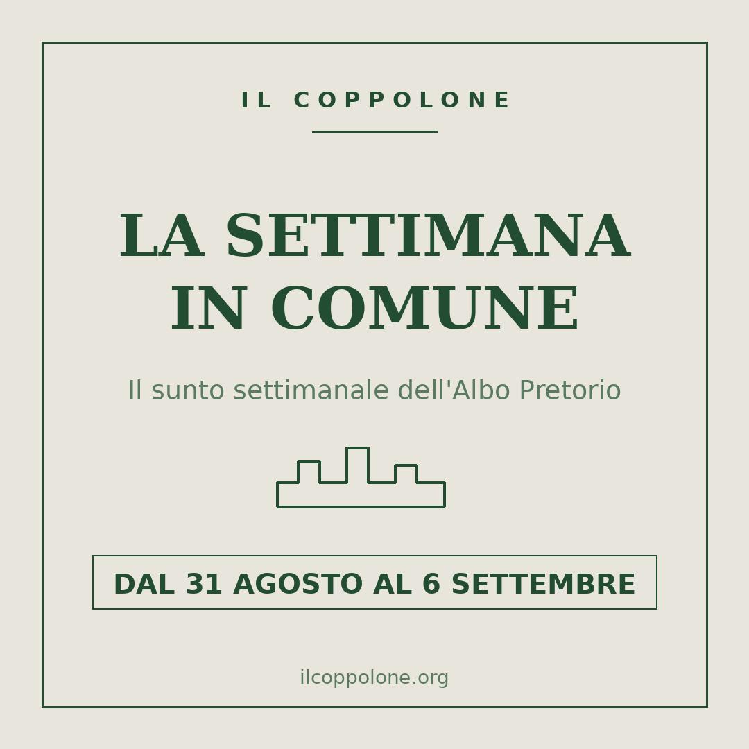 Illustrazione: La settimana in Comune, dal 31 agosto al 6 settembre: asilo nido affidato, 400mila euro per la scuola dell'infanzia e il conto della festa di San Gerardo