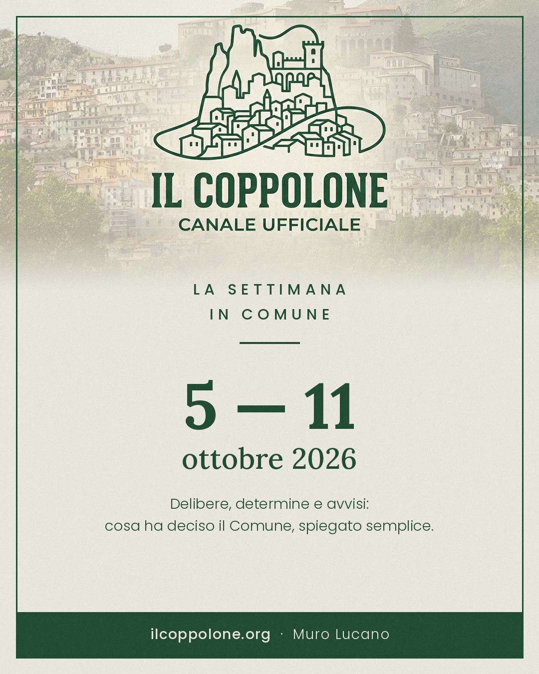 Illustrazione: La settimana in Comune: dal 5 all'11 ottobre. Cinque voucher per il nido, nuovi fari allo stadio e la riscossione passa allo Stato