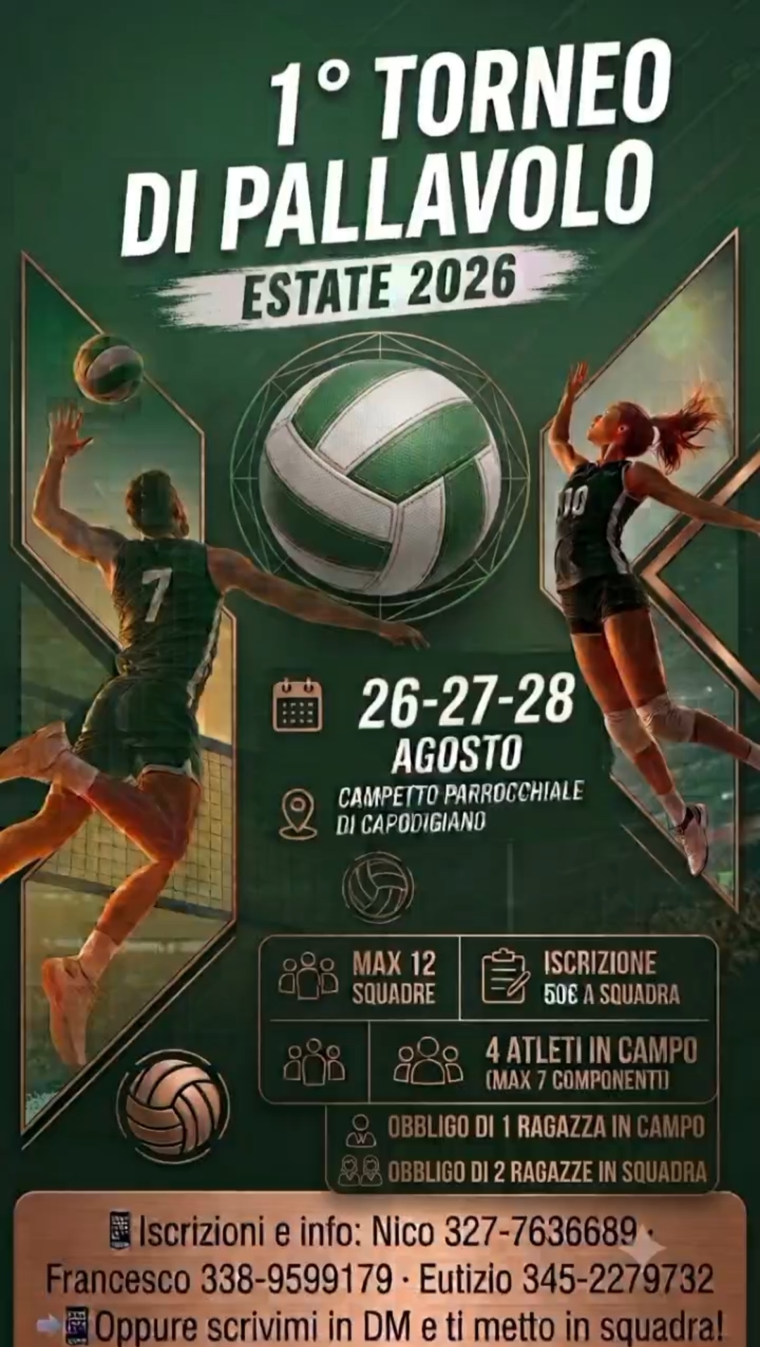 1° Torneo di Pallavolo - Estate 2026